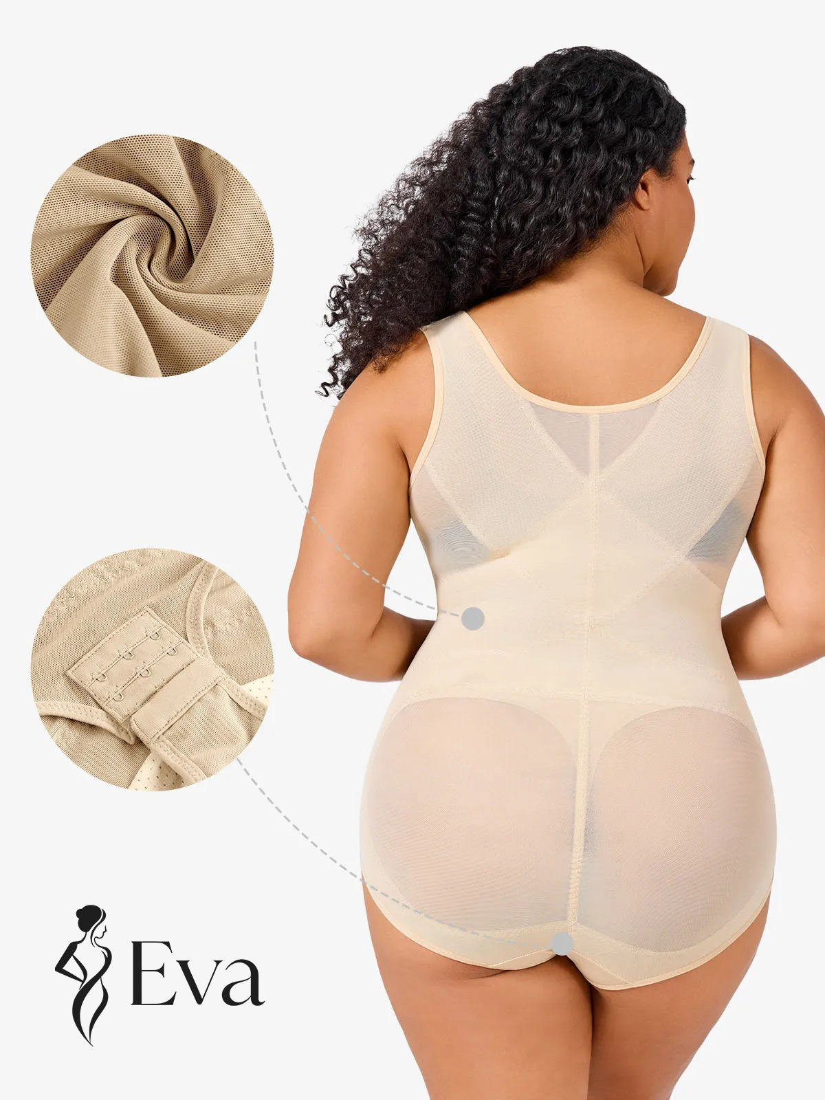 POWERBODY - BODY MOLDEADOR 3 TALLAS MENOS