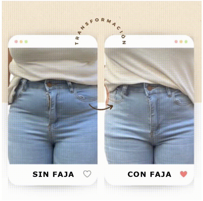FAJA JEAN - Push Up con Faja integrada: Moldea y realza tu figura con faja oculta