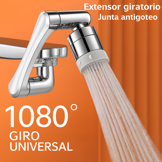 AQUAFLEX - GRIFO GIRATORIO 1080° CON FILTRO PURIFICADOR DE AGUA
