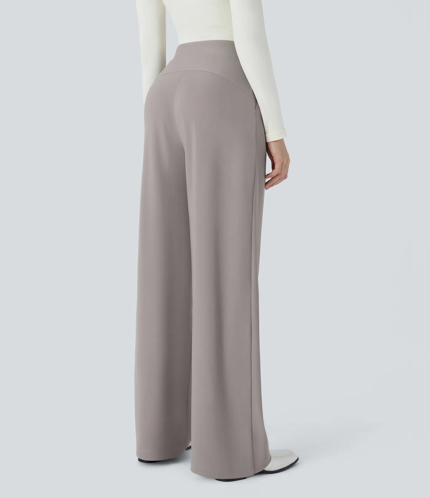 VERONA PANT - PANTALON STRETCH ELEGANTE CON PINZAS