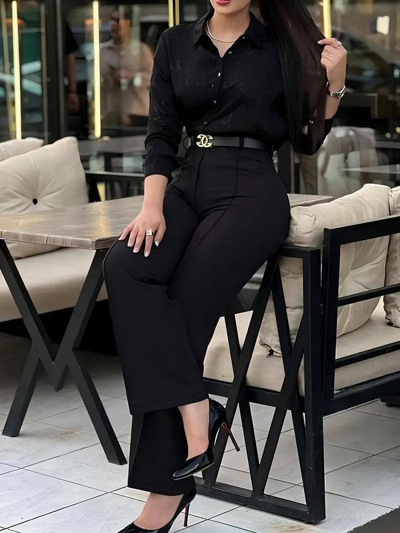 PANTALON ALICIA -  Pantalón Slim Luxe: Abraza tu figura y estiliza con elegancia.