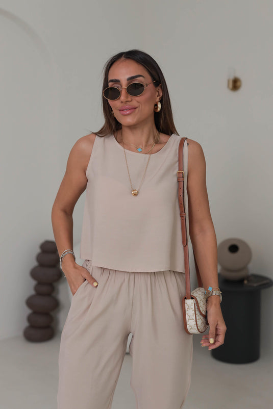 CONJUNTO SILVIA - Conjunto veraniego de 2 piezas para mujer