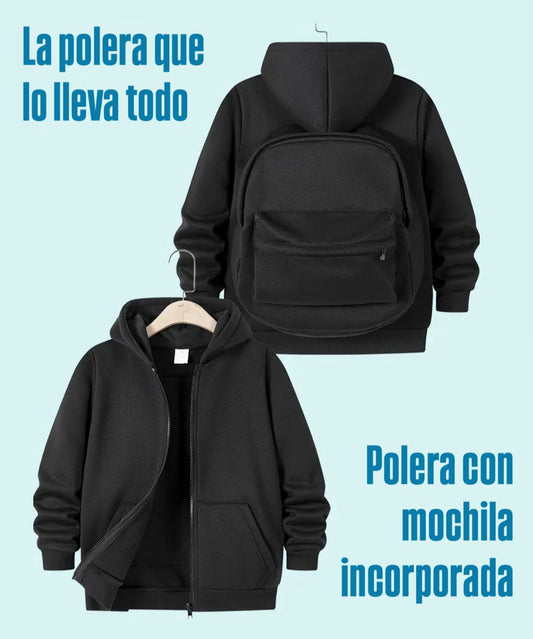 Polera PRO con Mochila Incorporada